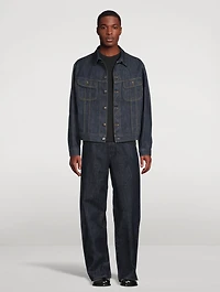 Slim-Fit Denim Jacket
