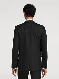 Wool Single-Breasted Jacket