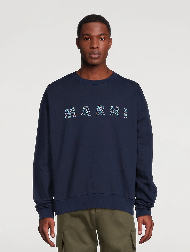 Cotton Logo Sweatshirt