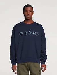 Cotton Logo Sweatshirt