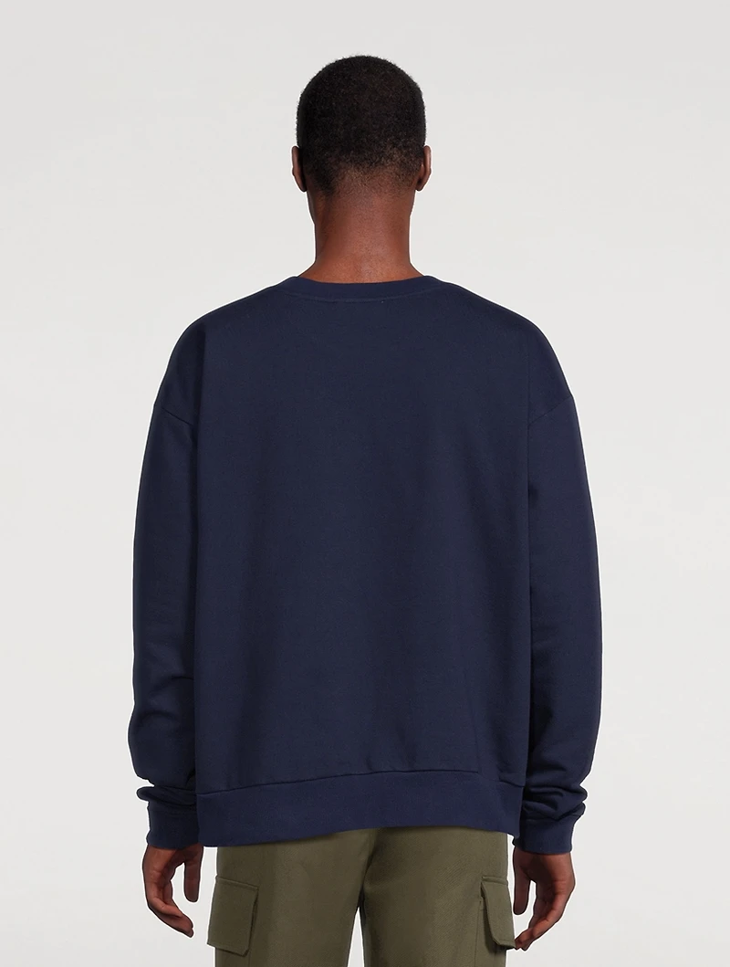 Cotton Logo Sweatshirt