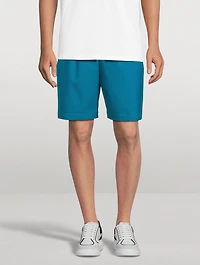 Tropical Wool Bermuda Shorts