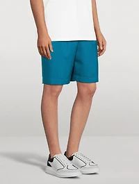 Tropical Wool Bermuda Shorts