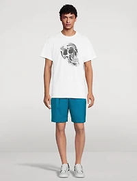 Tropical Wool Bermuda Shorts