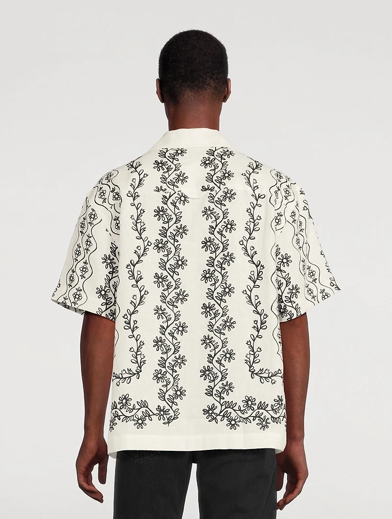 La Chemise Jean Bowling Shirt
