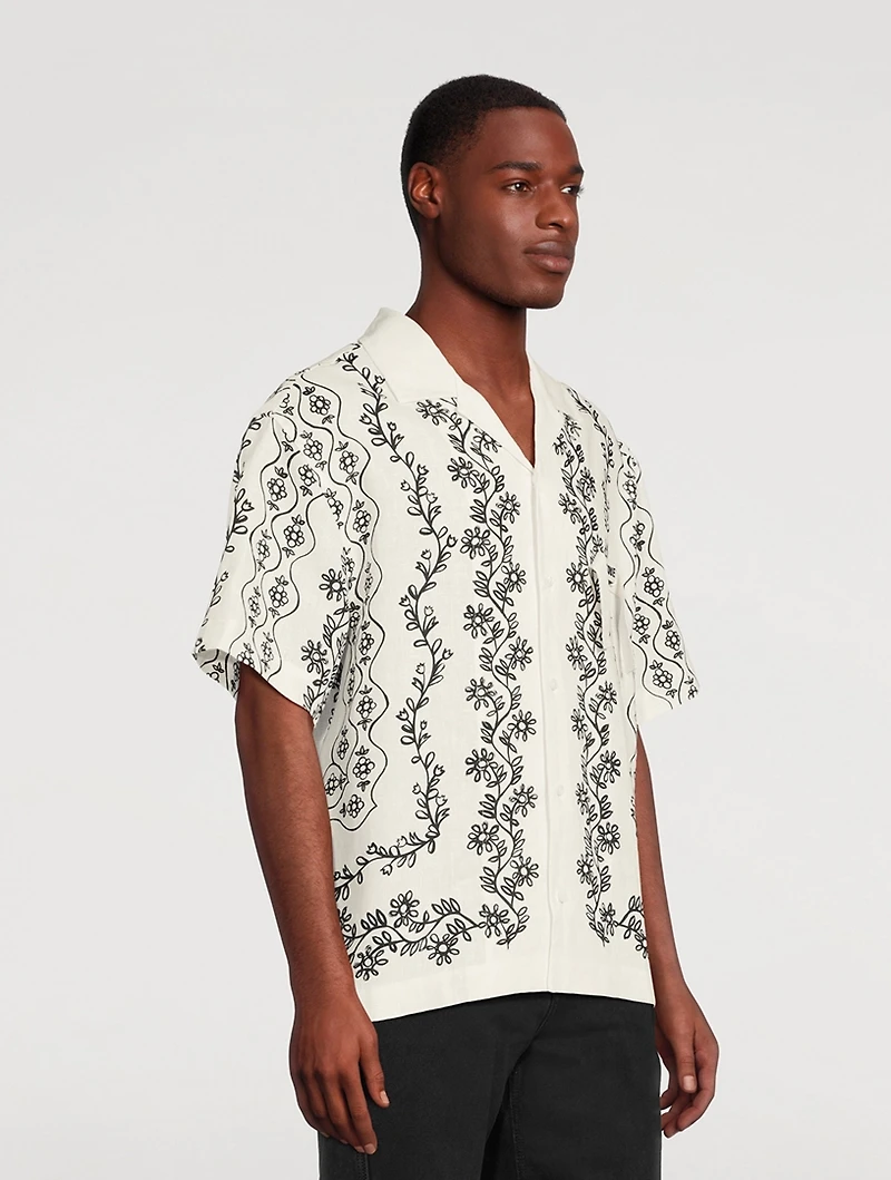 La Chemise Jean Bowling Shirt