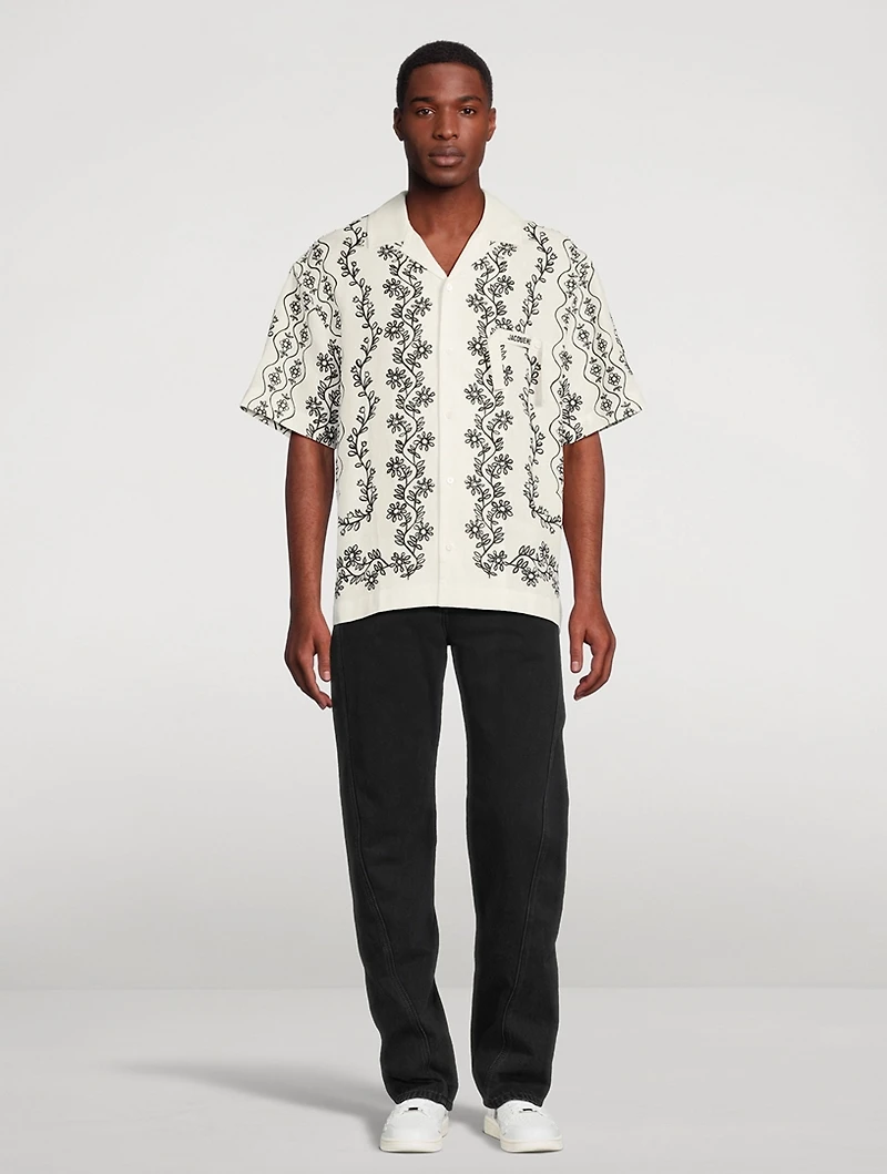 La Chemise Jean Bowling Shirt