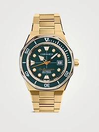 Medallion Recycled Stainless Steel Interchangeable Strap Watch