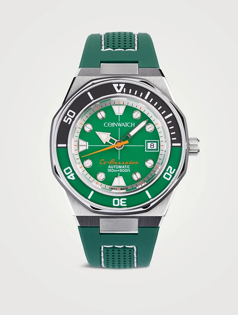 Medallion Co-Bassador Stainless Steel Watch