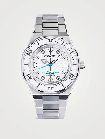 Medallion Co-Bassador Stainless Steel Watch