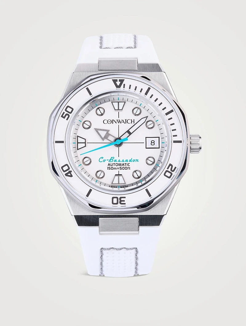 Medallion Co-Bassador Stainless Steel Watch