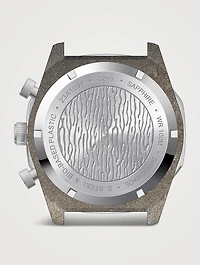 Medallion Coinographer Vegan Leather Watch