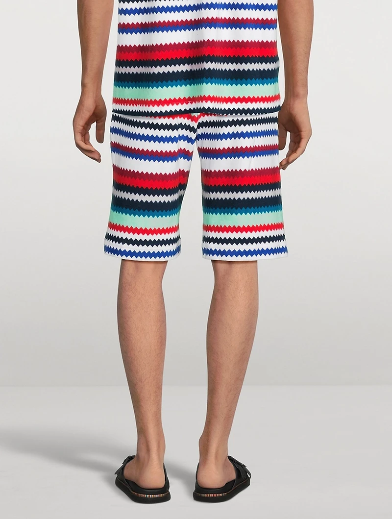 Cotton And Nylon Shorts