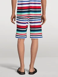 Cotton And Nylon Shorts