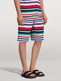 Cotton And Nylon Shorts
