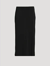 Pull-On Midi Skirt
