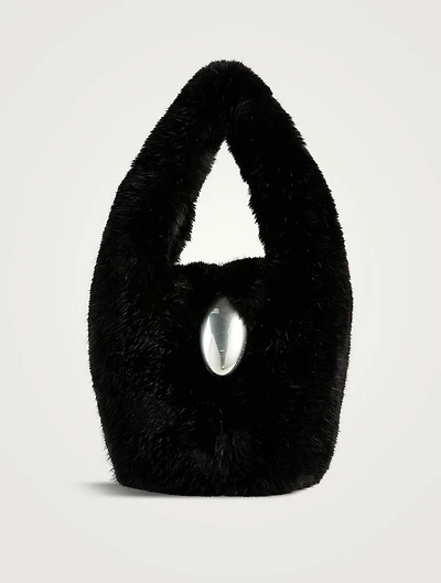 Medium Done Faux Fur Shoulder Bag