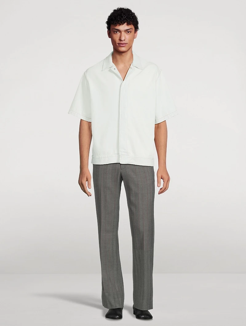 Cotton Short-Sleeve Shirt