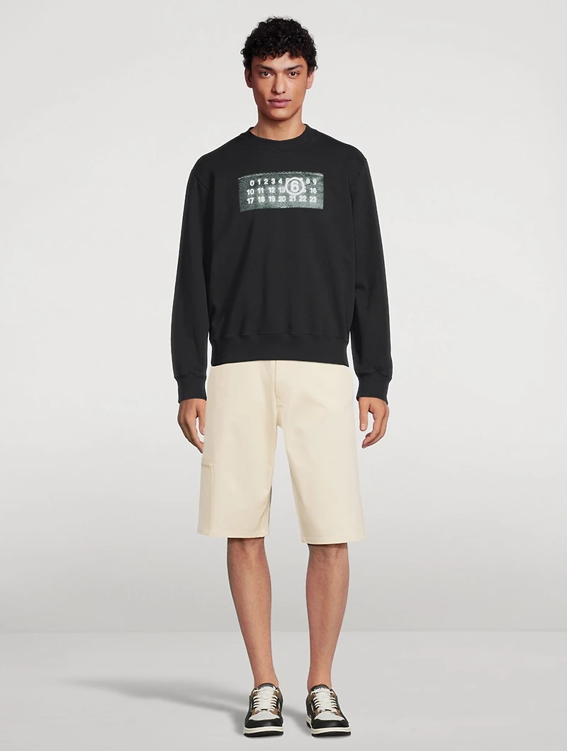 Stretch Cotton Cargo Shorts