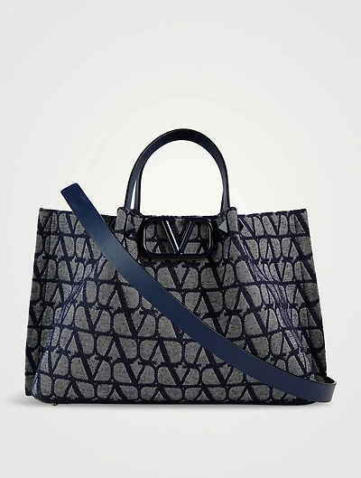 Medium VLOGO Toile Iconographe Tote Bag