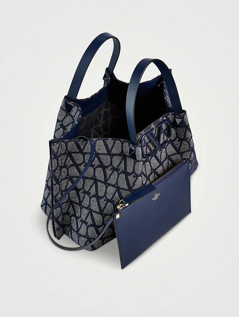 Medium VLOGO Toile Iconographe Tote Bag