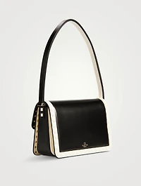 Rockstud Leather Shoulder Bag