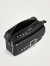 Rockstud Leather Camera Bag