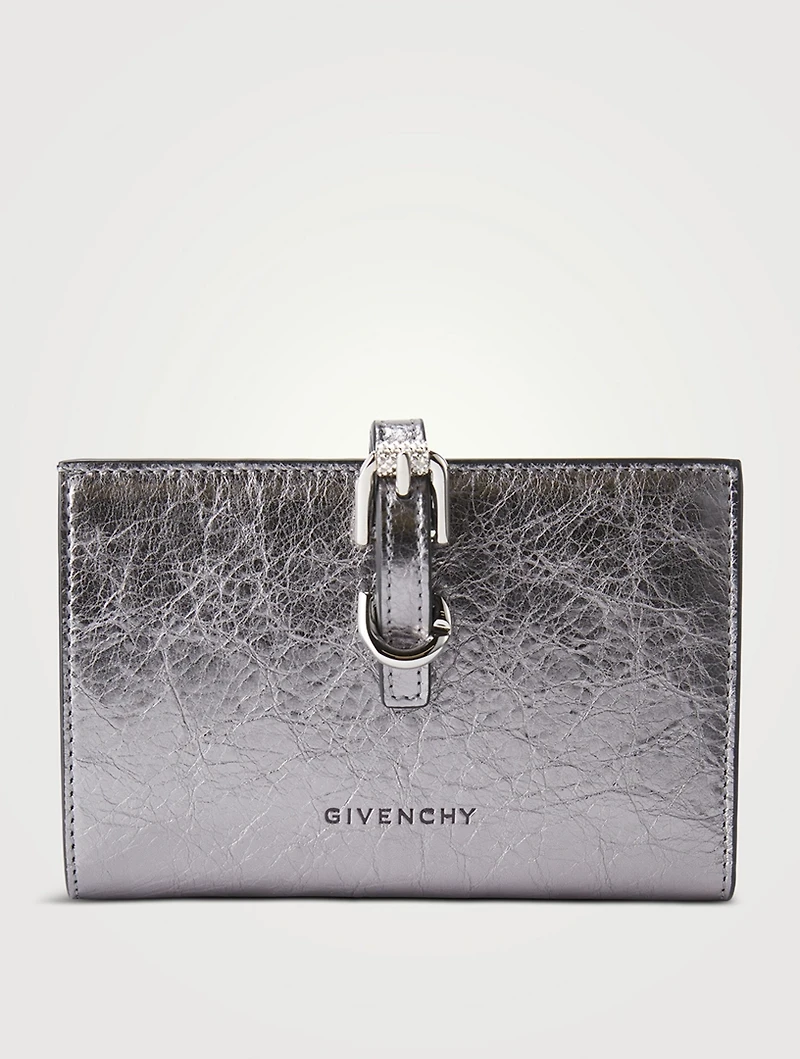 Voyou Metallic Leather Wallet