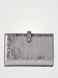 Voyou Metallic Leather Wallet