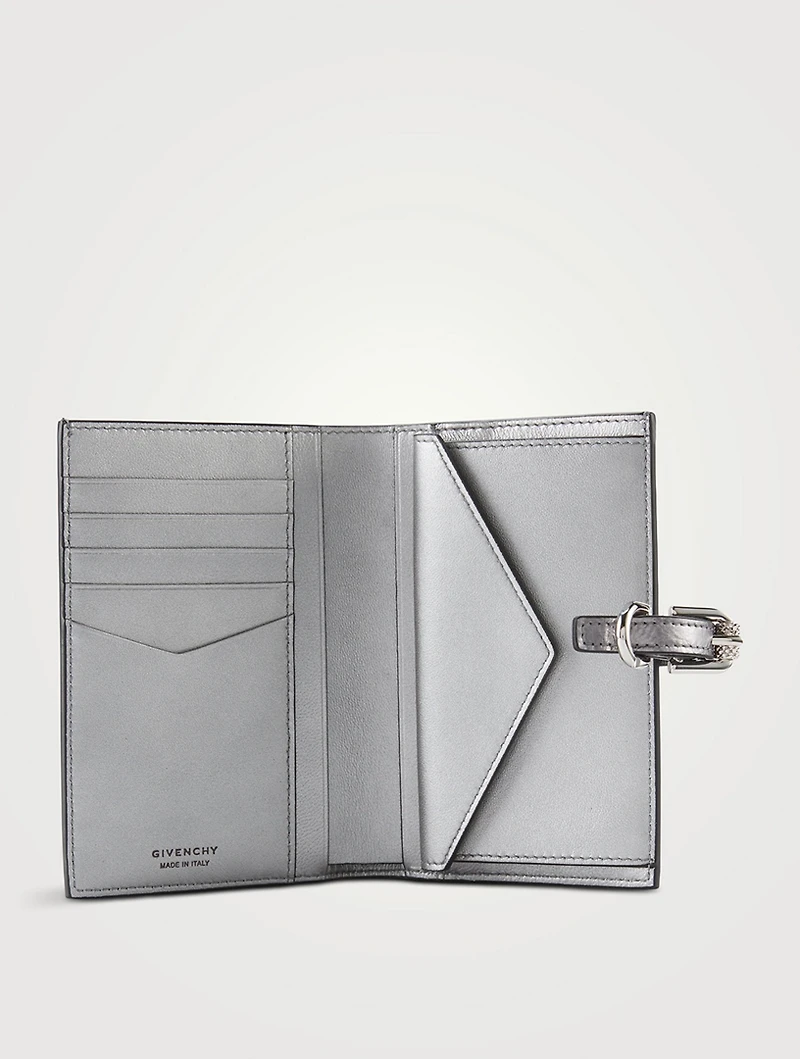 Voyou Metallic Leather Wallet