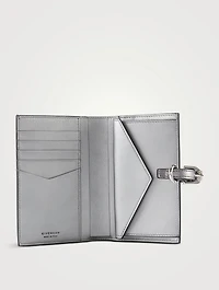 Voyou Metallic Leather Wallet