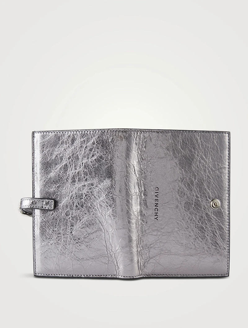 Voyou Metallic Leather Wallet