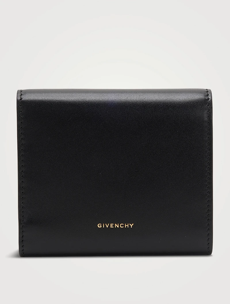 4G Leather Trifold Wallet