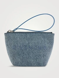 Denim Travel Pouch