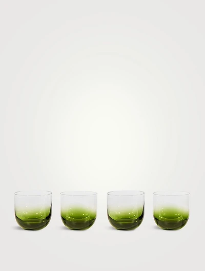 Four-Piece Tank Whiskey Glass Set