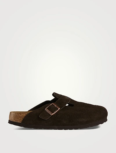 Boston Suede Clogs