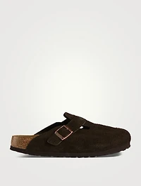 Boston Suede Clogs