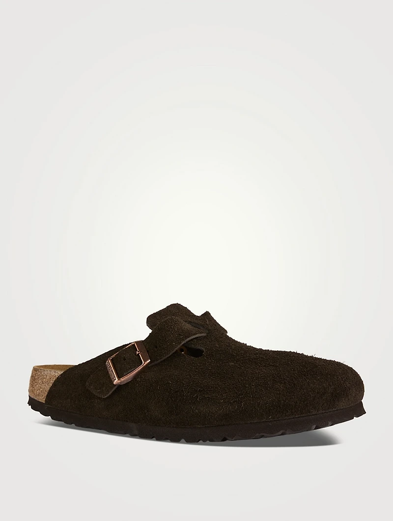 Boston Suede Clogs