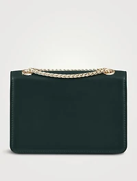 East West Mini Leather Crossbody Bag