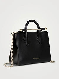 Leather Nano Tote Bag