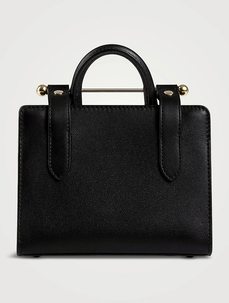 Leather Nano Tote Bag