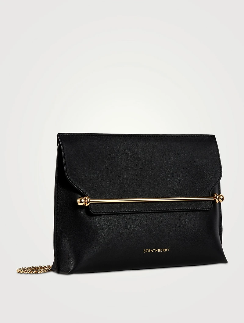 Stylist Leather Crossbody Bag