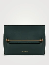 Stylist Leather Clutch