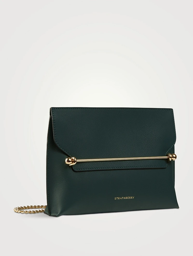 Stylist Leather Clutch