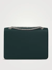 East/West Leather Shoulder Bag