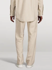 Wool-Blend Carpenter Pants