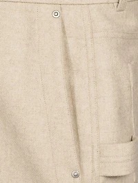 Wool-Blend Carpenter Pants