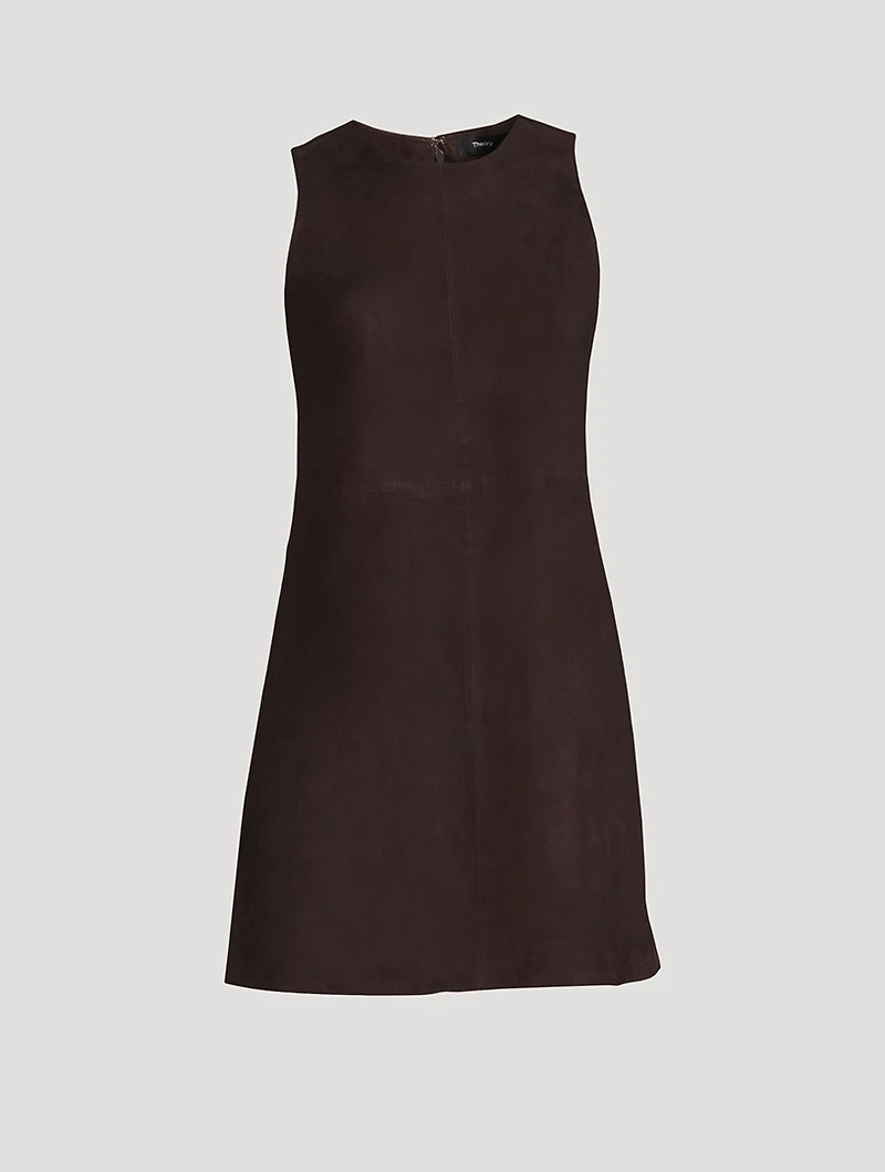Suede Shift Dress