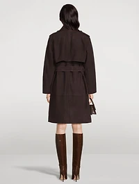 Suede Shift Dress