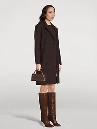 Suede Shift Dress